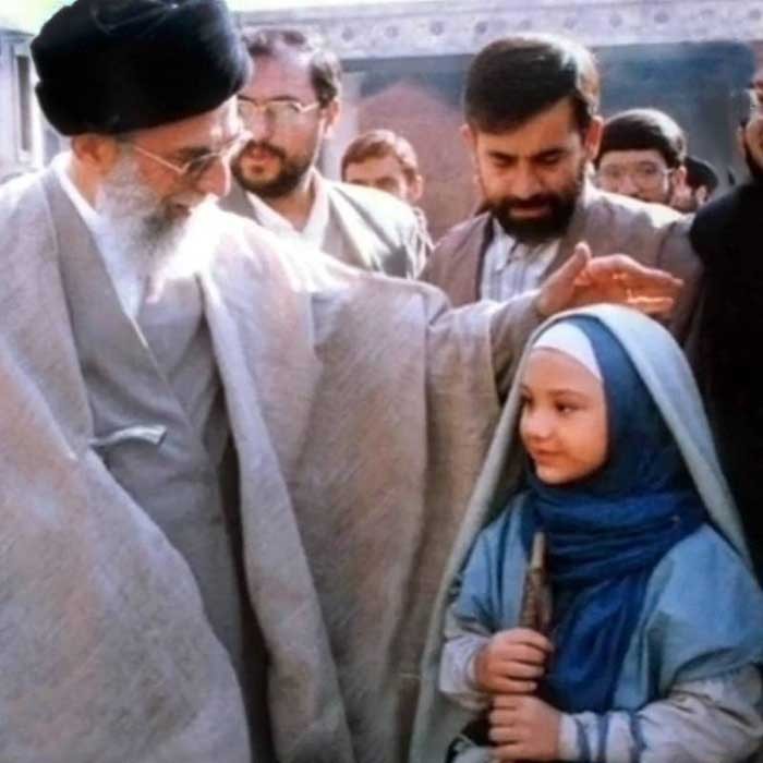 رهبر انقلاب در پشت‌ صحنه فیلم مریم مقدس