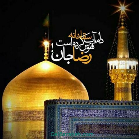 عکس نوشته امام رضا (۲۵)