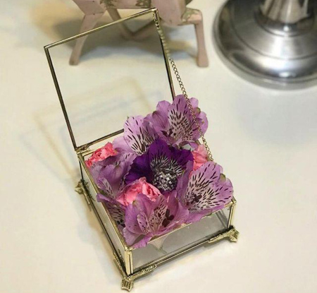 تزیینات زیبای سفره عقد،تزیین جاحلقه ای تزیینات سفره عقد,جاحلقه های عروس و داماد