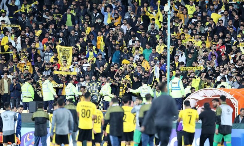 زمان علیه سپاهان پس از قهرمانی