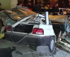 واژگونی پراید حادثه ساز شد