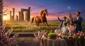 لحظه تحویل سال ۱۴۰۵ هجری شمسی؛ تقاطع کم‌سابقه نوروز با عید فطر در سال اسب