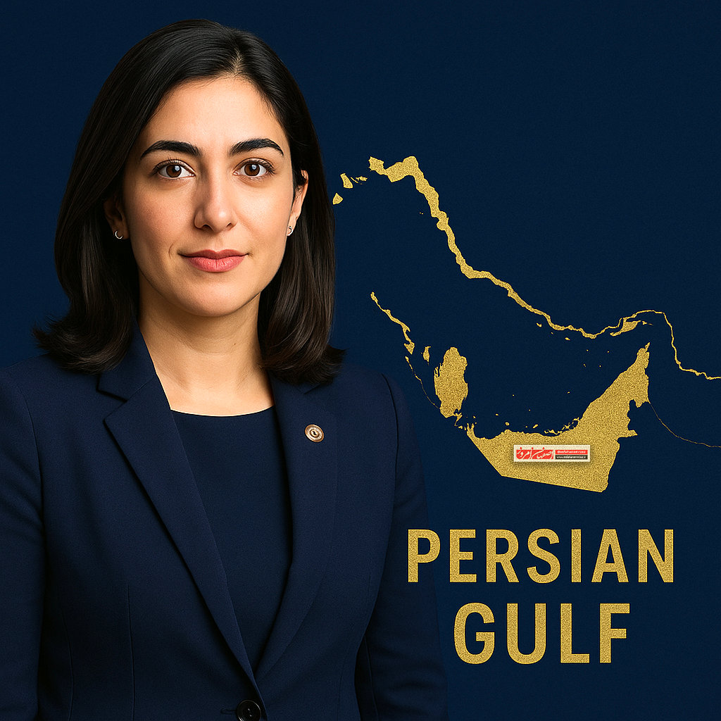یاسمین انصاری، نماینده اصفهانی کنگره آمریکا: طرح ممنوعیت تغییر نام «خلیج فارس» علیه ترامپ را ارائه می‌دهم
