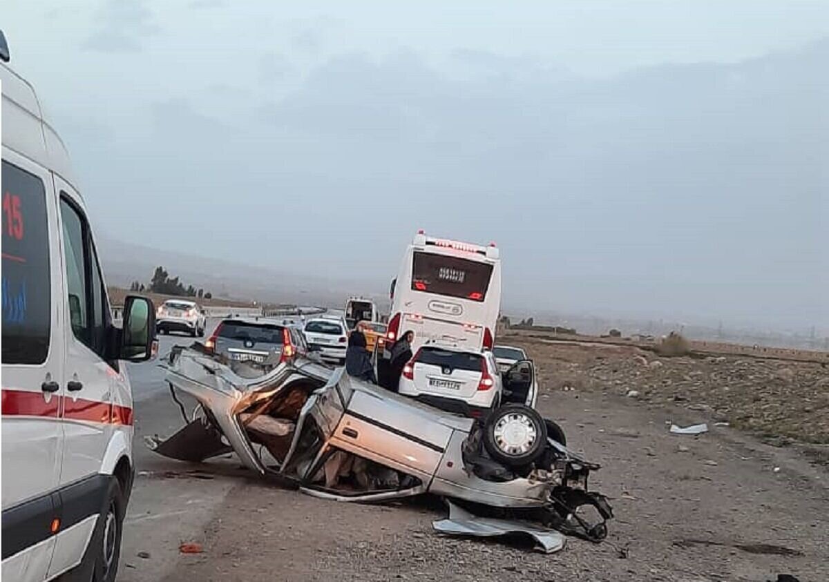 فوت 54 درصد از سرنشینان در تصادفات جاده ای 2 ماهه پائیز