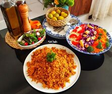 طرز تهیه گوجه پلو با تن ماهی؛ غذای سریع و خوشمزه