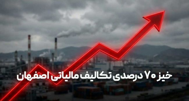 شوک بودجه‌ای به قطب صنعت ایران: خیز ۷۰ درصدی تکالیف مالیاتی اصفهان در سال ۱۴۰۵