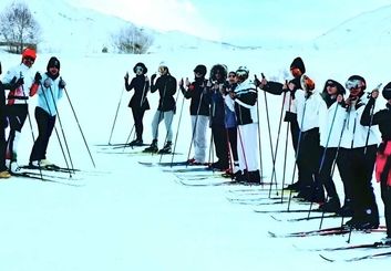 فریدون‌شهر میزبان اردوی ۱۰ روزه تیم ملی اسکی صحرانوردی بانوان شد