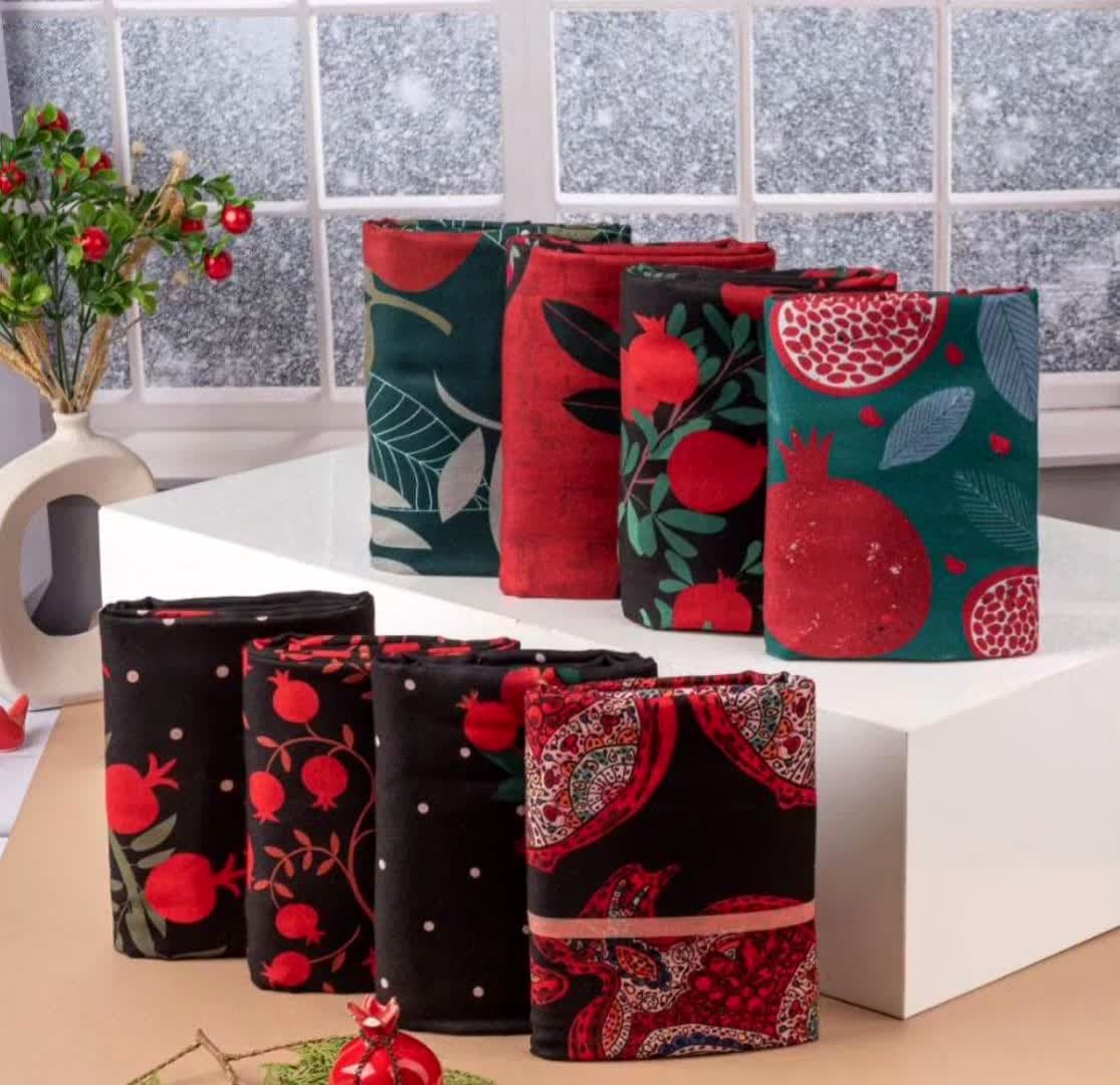 50 مدل شال و روسری شب یلدا 1403 جدید و شیک از اینستاگرام