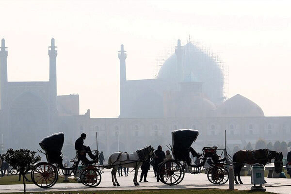 آلودگی اضطراری در اصفهان و خمینی‌شهر: AQI از ۱۷۸ عبور کرد؛ توقف کامل زندگی برای گروه‌های پرخطر