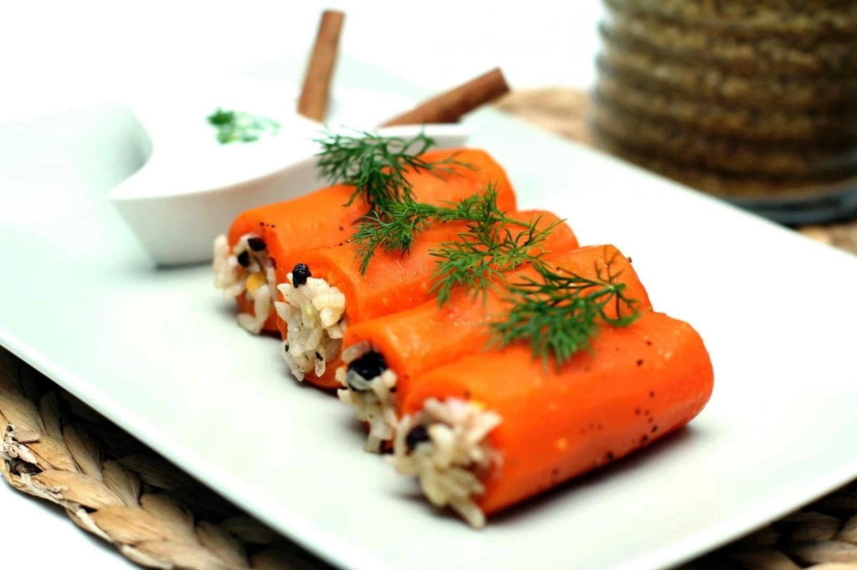 طرز تهیه دلمه هویج به روش ساده و سوخاری