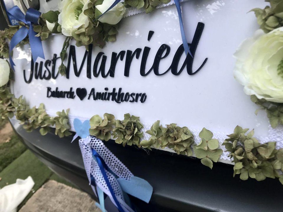 بازیگر معروف ایرانی با انتشار این عکس از ازدواج مجددش خبر داد