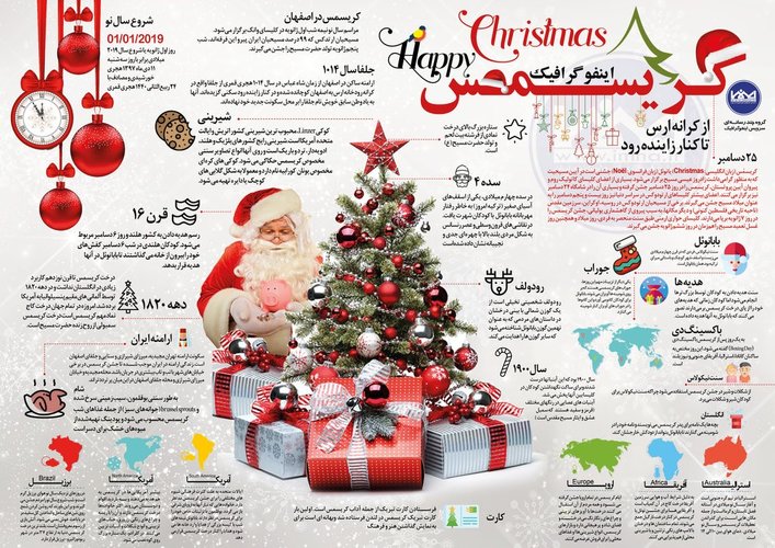 کریسمس از کرانه ارس تا کنار زاینده رود