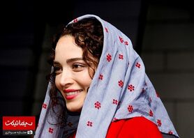 تیپ خاص بهنوش طباطبایی در اکران مردمی