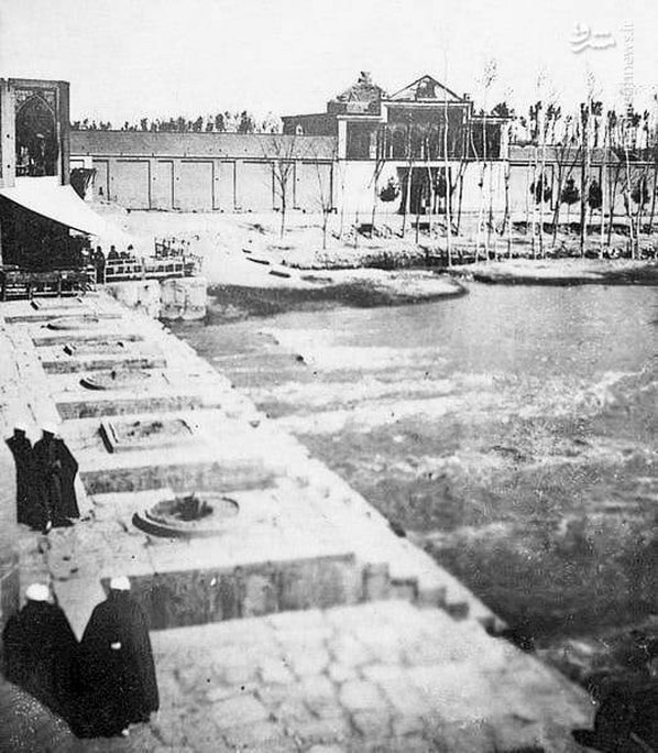 پل خواجو؛ ۹۰ سال پیش!