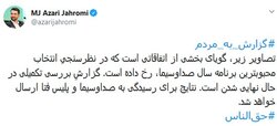 راز دستکاری آرا در جشنواره جام‌جم فاش شد