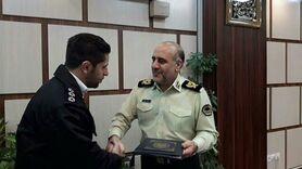 تقدیر از پلیسی که فرهاد مجیدی را جریمه کرد