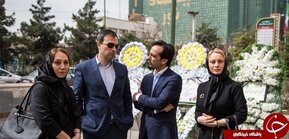مریم کاویانی در مراسم ختم همسر سابق رامین مهمانپرست +عکس