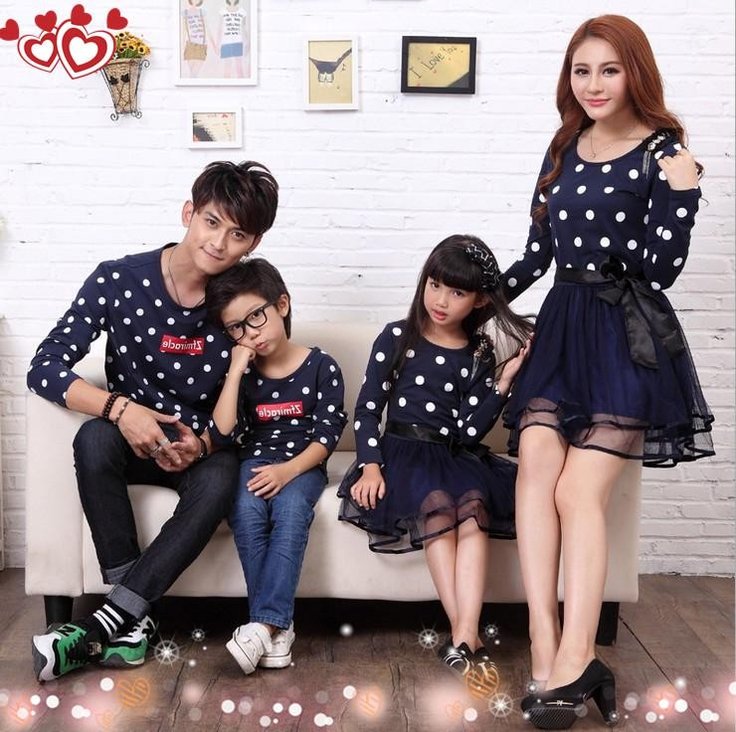 جدیدترین ست های لباس خانوادگی