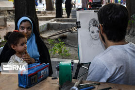 محور تاریخی چهار باغ اصفهان و پروانه ها