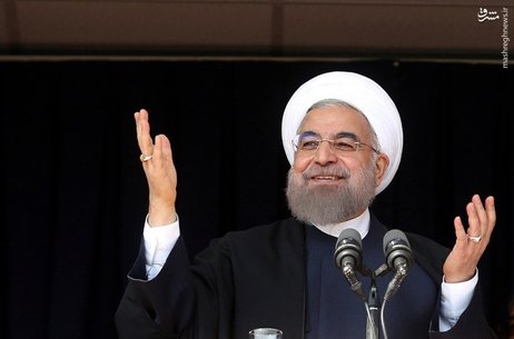 با رأیتان به روحانی به او قدرت بازو بدهید