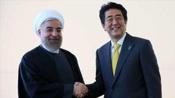 پیام تبریک نخست وزیر و وزیر امور خارجه ژاپن به روحانی