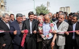 خیابان ۱۱ محرم و مجموعه تجاری-اداری کشاورزی افتتاح شد