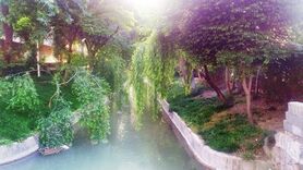 پیشرفت ۸۰ درصدی پروژه بدنه سازی و پیاده رو سازی چشمه باقرخان