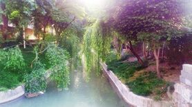 پیشرفت ۸۰ درصدی پروژه بدنه سازی و پیاده رو سازی چشمه باقرخان