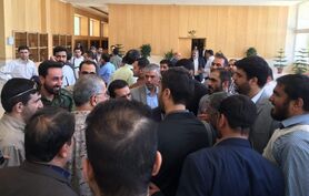 فرمانده کل سپاه وارد مجلس شد