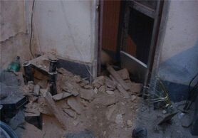 کشته و زخمی شدن ۲ کارگر در کاشان بر اثر ریزش آوار