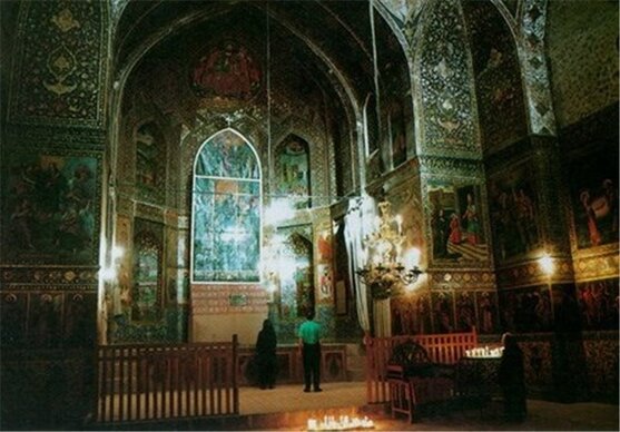 آغاز طرح مرمت نقاشی‌های کلیسای حضرت مریم در جلفای اصفهان‌