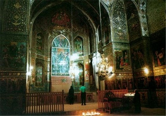 آغاز طرح مرمت نقاشی‌های کلیسای حضرت مریم در جلفای اصفهان‌