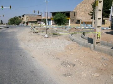 ساماندهی بلوار خیابان امام رضا با اعتبار ۳میلیارد و ۵۰۰ میلیون ریال