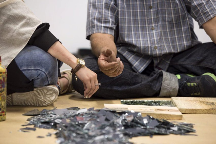 استودیو گالری، خلق اثر همراه با مخاطب