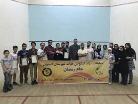 احمدی و نجفی بر سکوی قهرمانی ایستادند