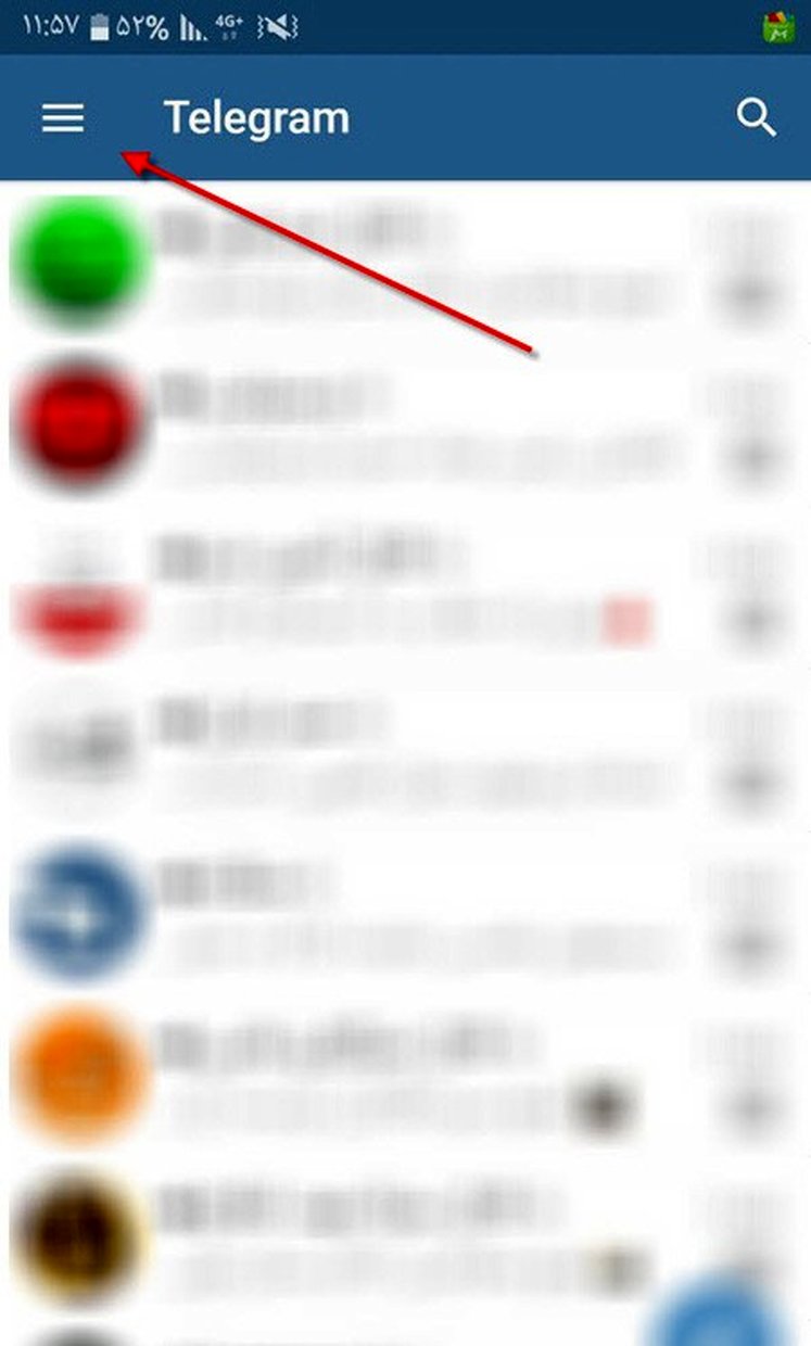 آموزش آشنایی با صفحه مخفی تلگرام