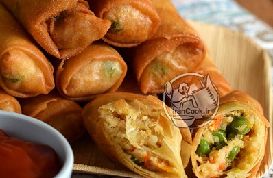 پلو مرغ سرخ شده