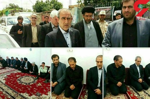 ابلاغ پیام تسلیت رئیس جمهور به خانواده آتنا و مردم پارس آباد + عکس