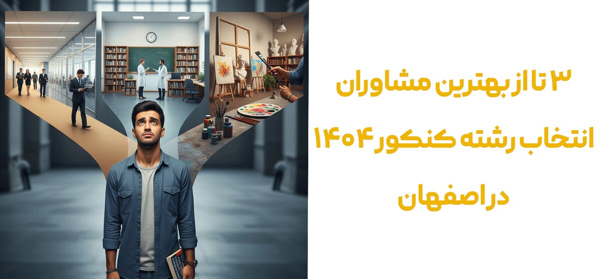 بهترین مشاوره انتخاب رشته در اصفهان و 3 ترفند قبولی 1404
