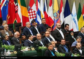 حضور ورزشکاران در مراسم تحلیف