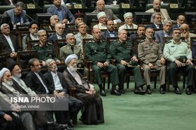 مقامات نظامی حاضر در تحلیف دوازدهم