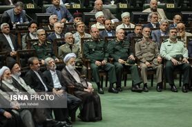 مقامات نظامی حاضر در تحلیف دوازدهم