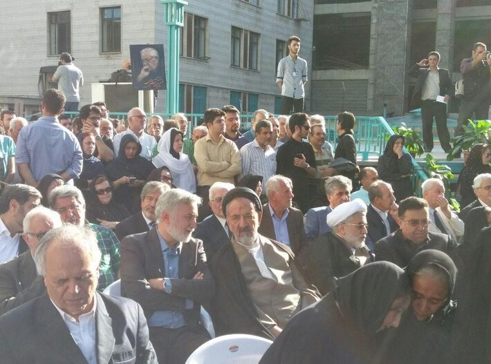 مراسم تشییع ابراهیم یزدی آغاز شد