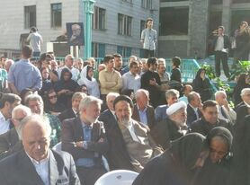 مراسم تشییع ابراهیم یزدی آغاز شد