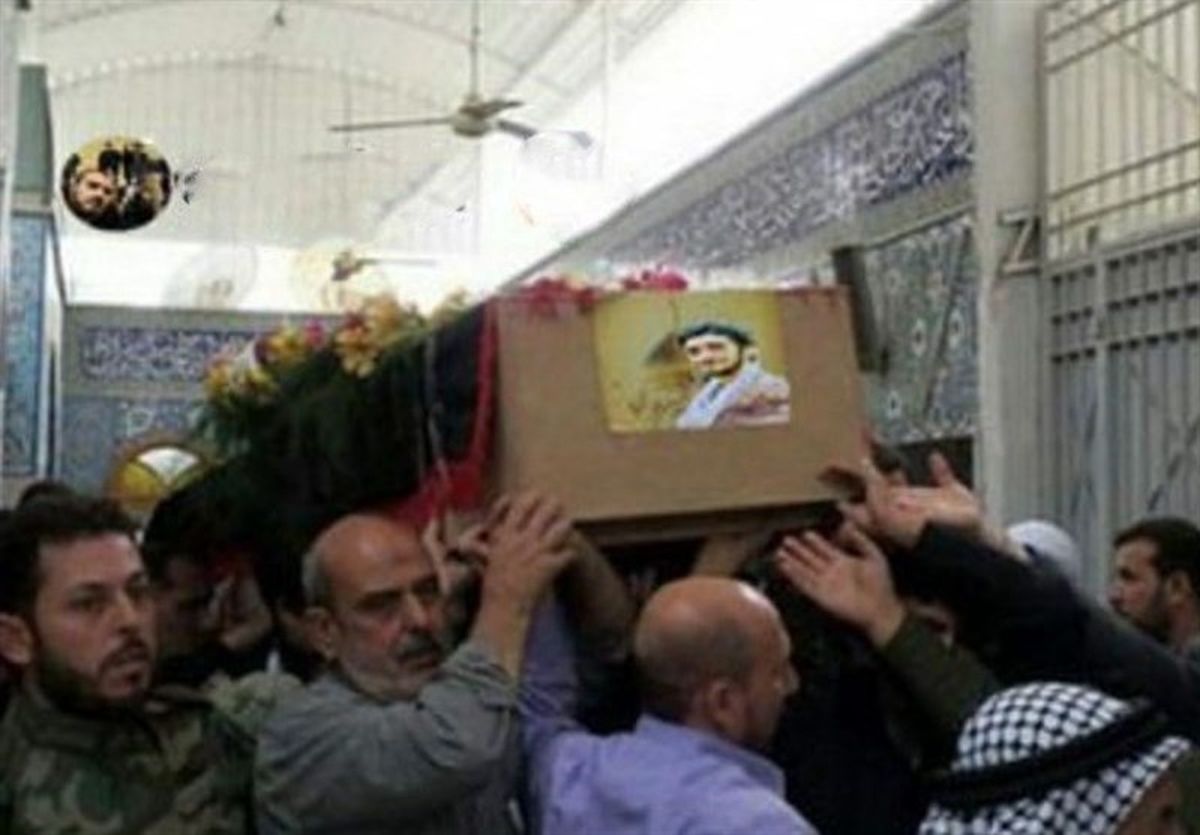 مراسم تشییع پیکر شهید حججی در حرم حضرت زینب(س) برگزار شد