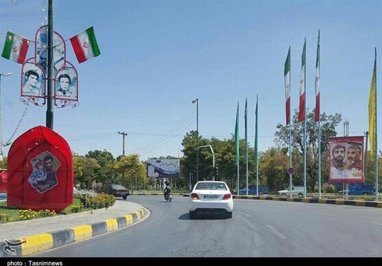حال و هوای شهرستان نجف‌آباد برای استقبال از "شهید حججی" به‌روایت تصویر