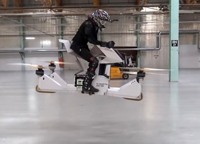 موتور سیکلت پرنده !