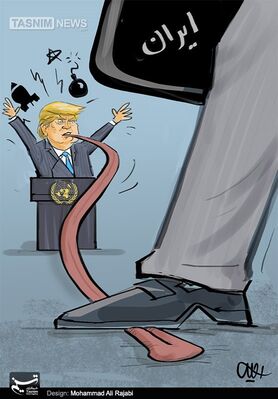 کاریکاتور/ جواب ابلهان خاموشی است
