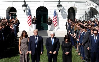 ادای احترام ترامپ به کشته شدگان لاس وگاس