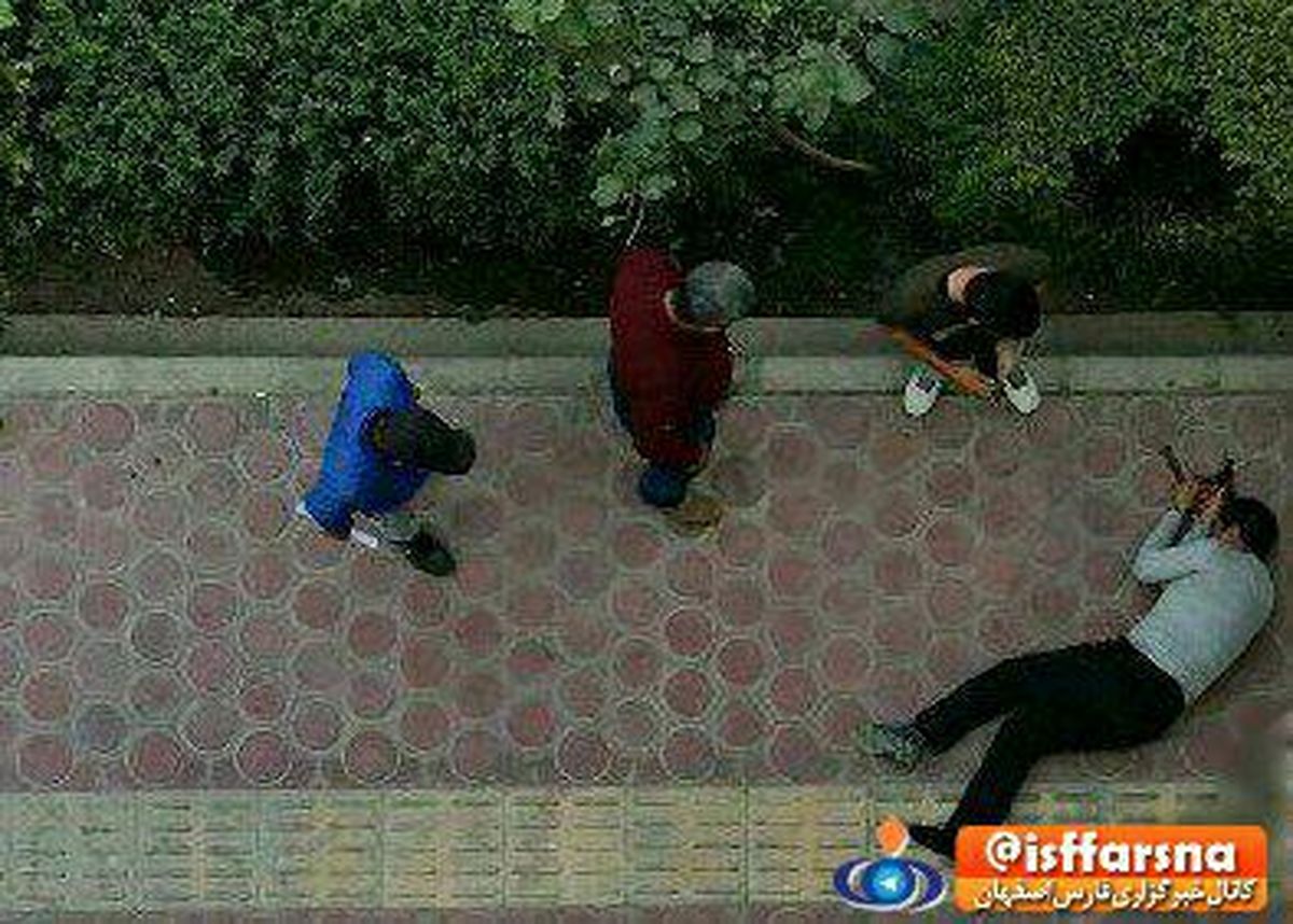 متهم خود را از طبقه چهارم به پایین پرت کرد